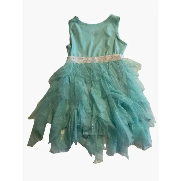 Disney Baby Ariel Mermaid Dress Infant Girls Size 18 months Tulle Skirt Twins Ex - Picture 2 of 6